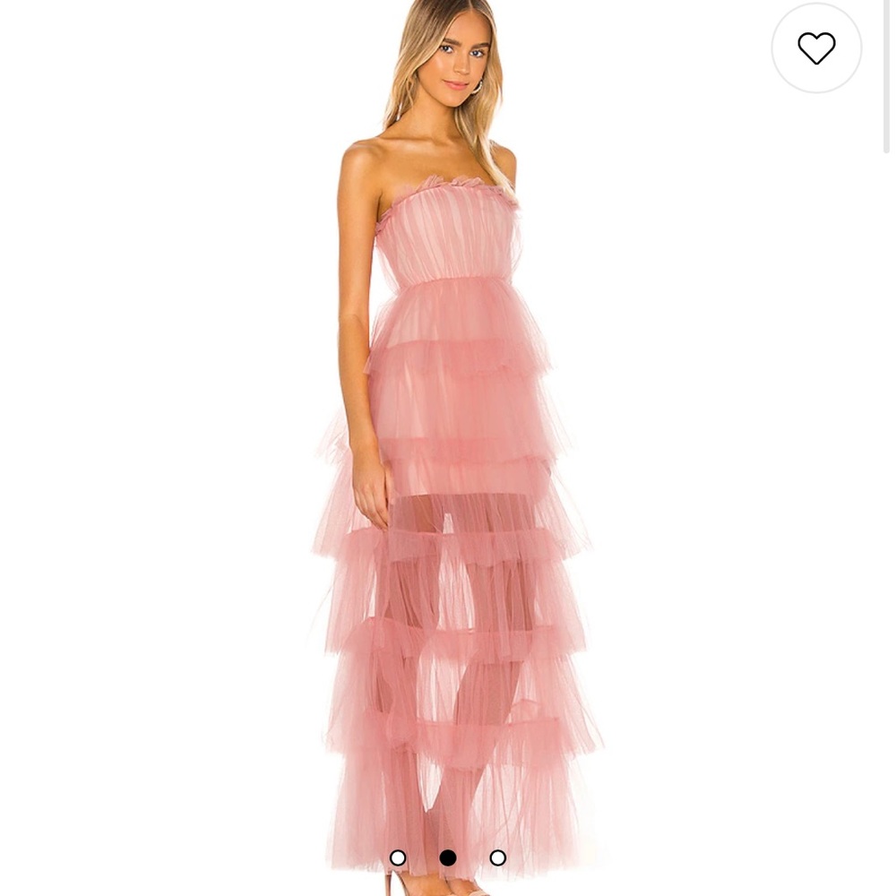 XS Lovers and Friends Bobbit Gown - Blush Pink - from Revolve